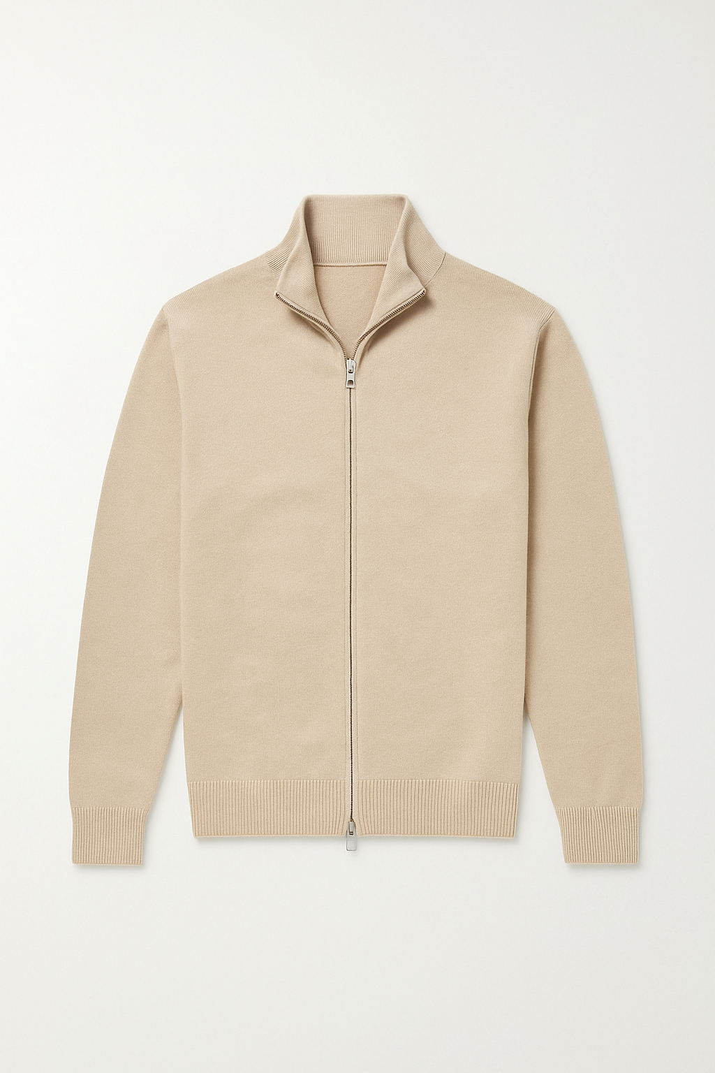 VogeLuxe | Men’s Fine-Knit Zip-Up Cardigan 8