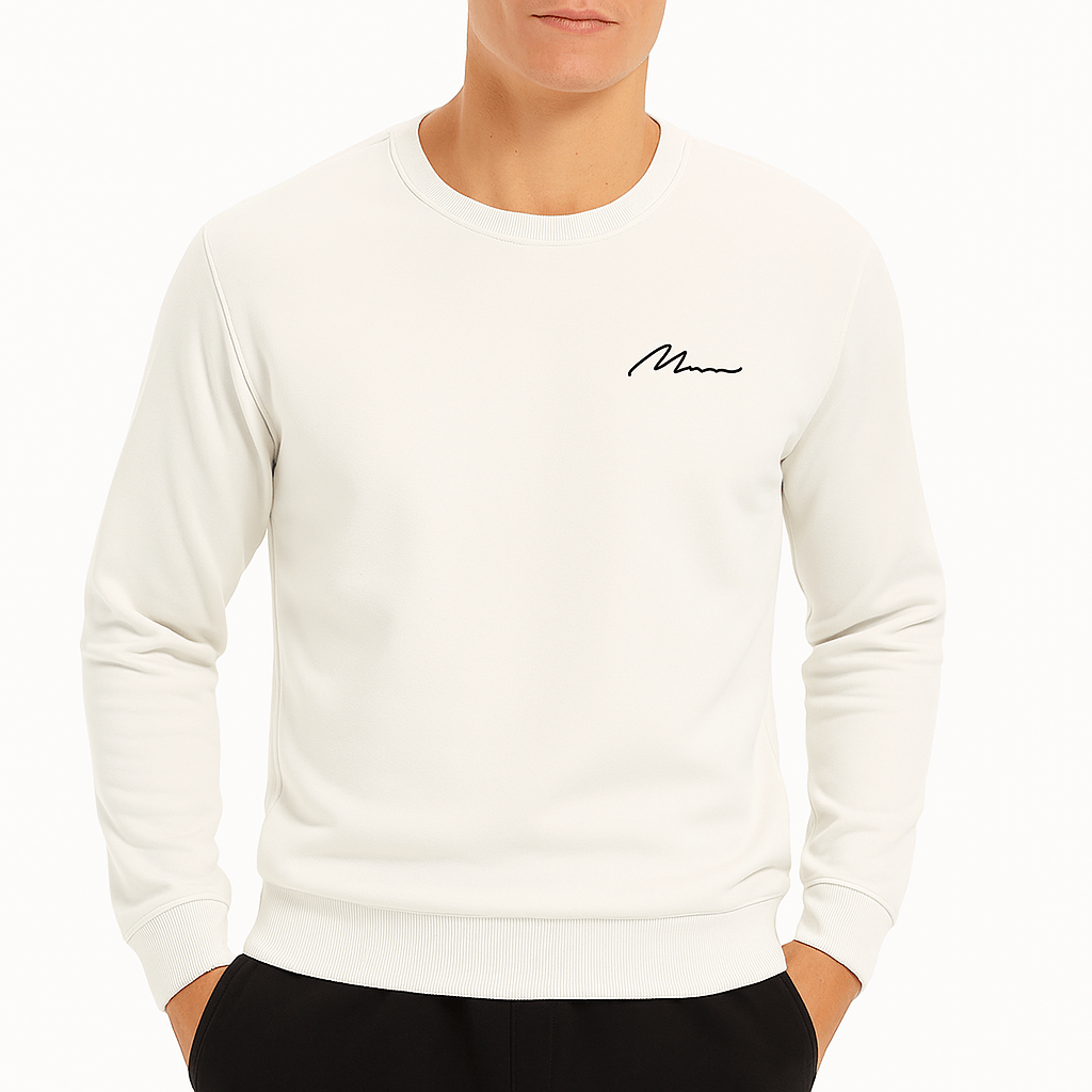 VogeLuxe | Men’s Fleece-Lined Crew Neck Sweatshirt 4
