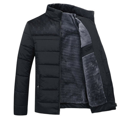 VogeLuxe | Men’s Fleece-Lined Puffer Jacket 0