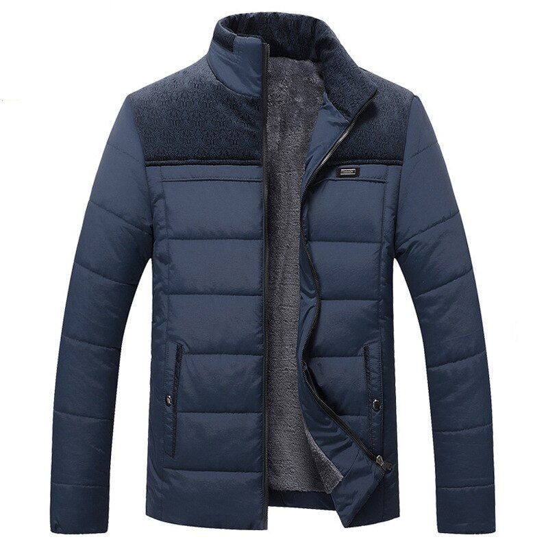 VogeLuxe | Men’s Fleece-Lined Puffer Jacket 2