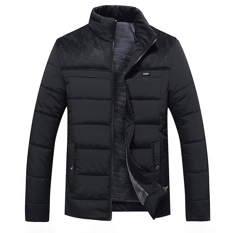 VogeLuxe | Men’s Fleece-Lined Puffer Jacket 3