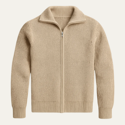 VogeLuxe | Men’s Full-Zip Cardigan Sweater 0