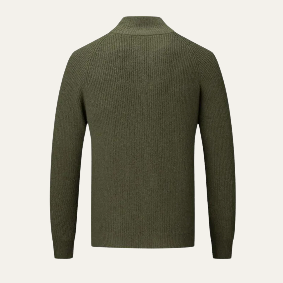 VogeLuxe | Men’s Full-Zip Cardigan with Raglan Sleeves 4