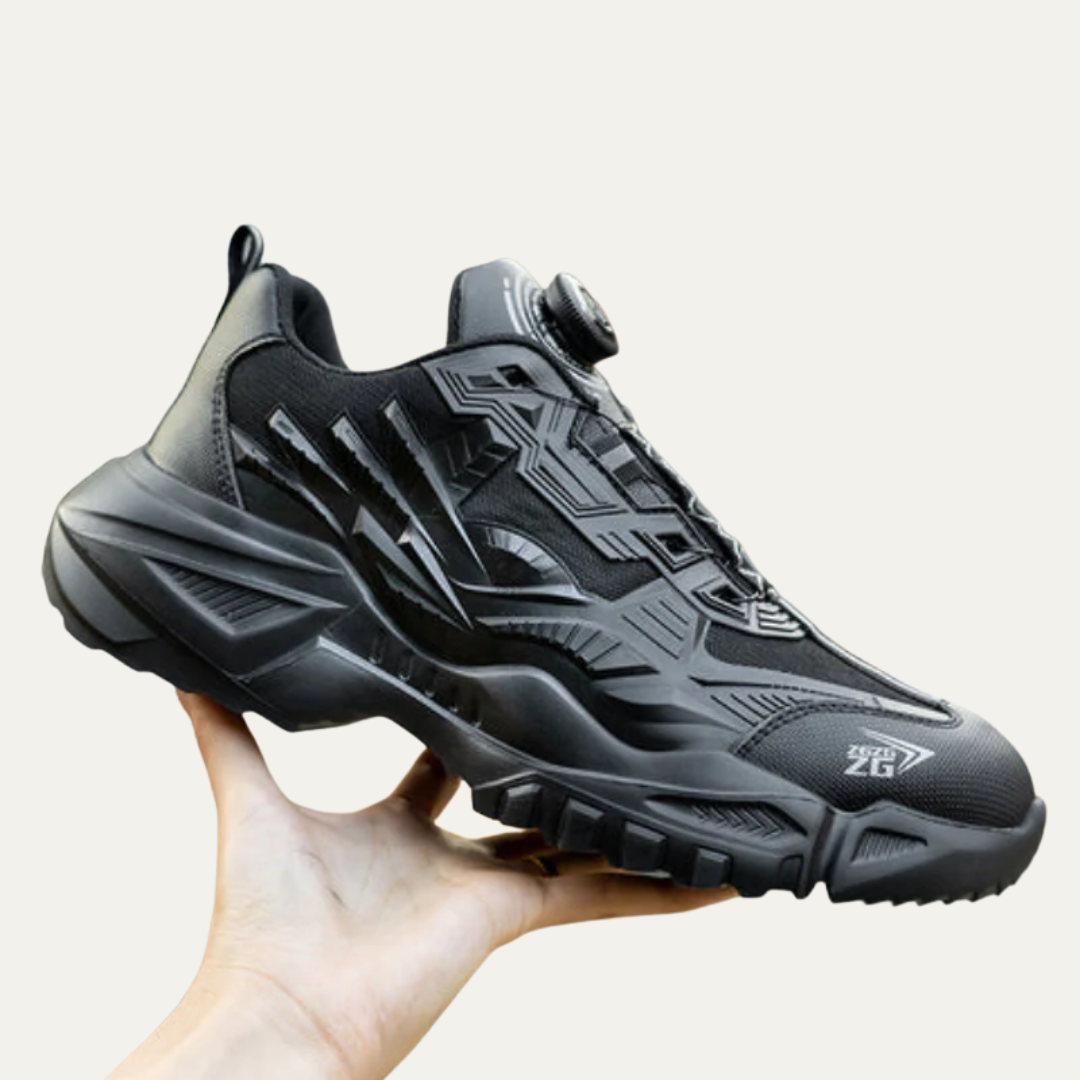 VogeLuxe | Men’s Futuristic Dial Closure Sneaker 1