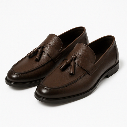VogeLuxe | Men’s Genuine Leather Oxford Loafers 0