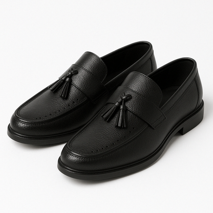 VogeLuxe | Men’s Genuine Leather Oxford Loafers 4