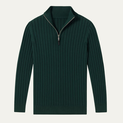 VogeLuxe | Men’s Half-Zip Sweater 4