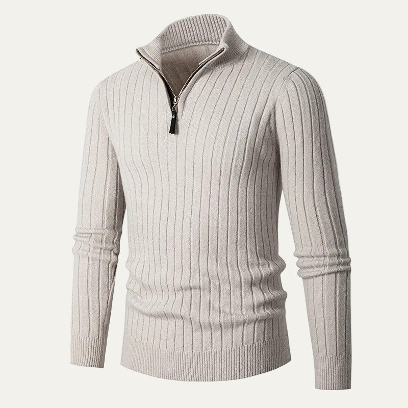 VogeLuxe | Men’s Half-Zip Sweater 5