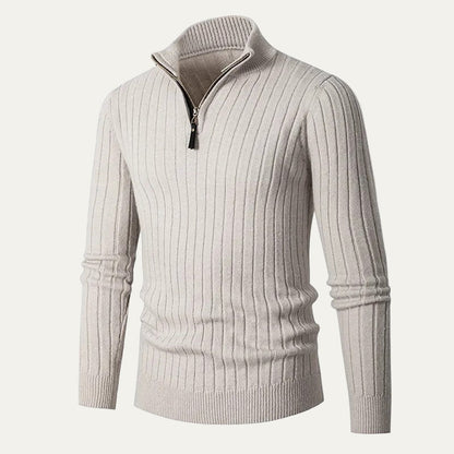 VogeLuxe | Men’s Half-Zip Sweater 5