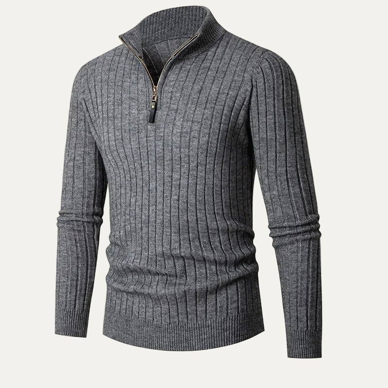 VogeLuxe | Men’s Half-Zip Sweater 6