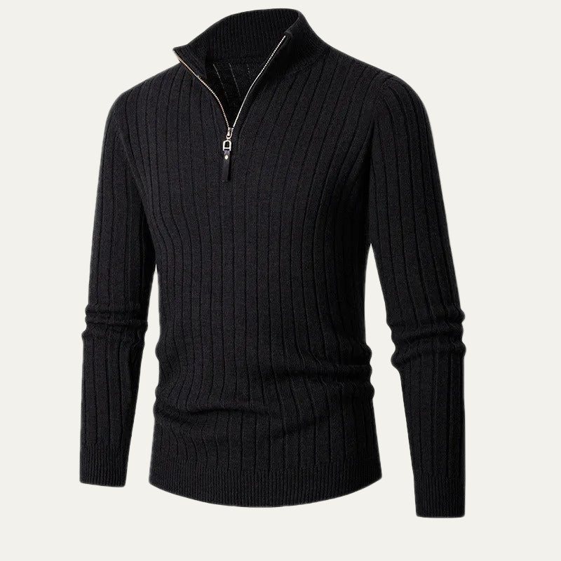 VogeLuxe | Men’s Half-Zip Sweater 7