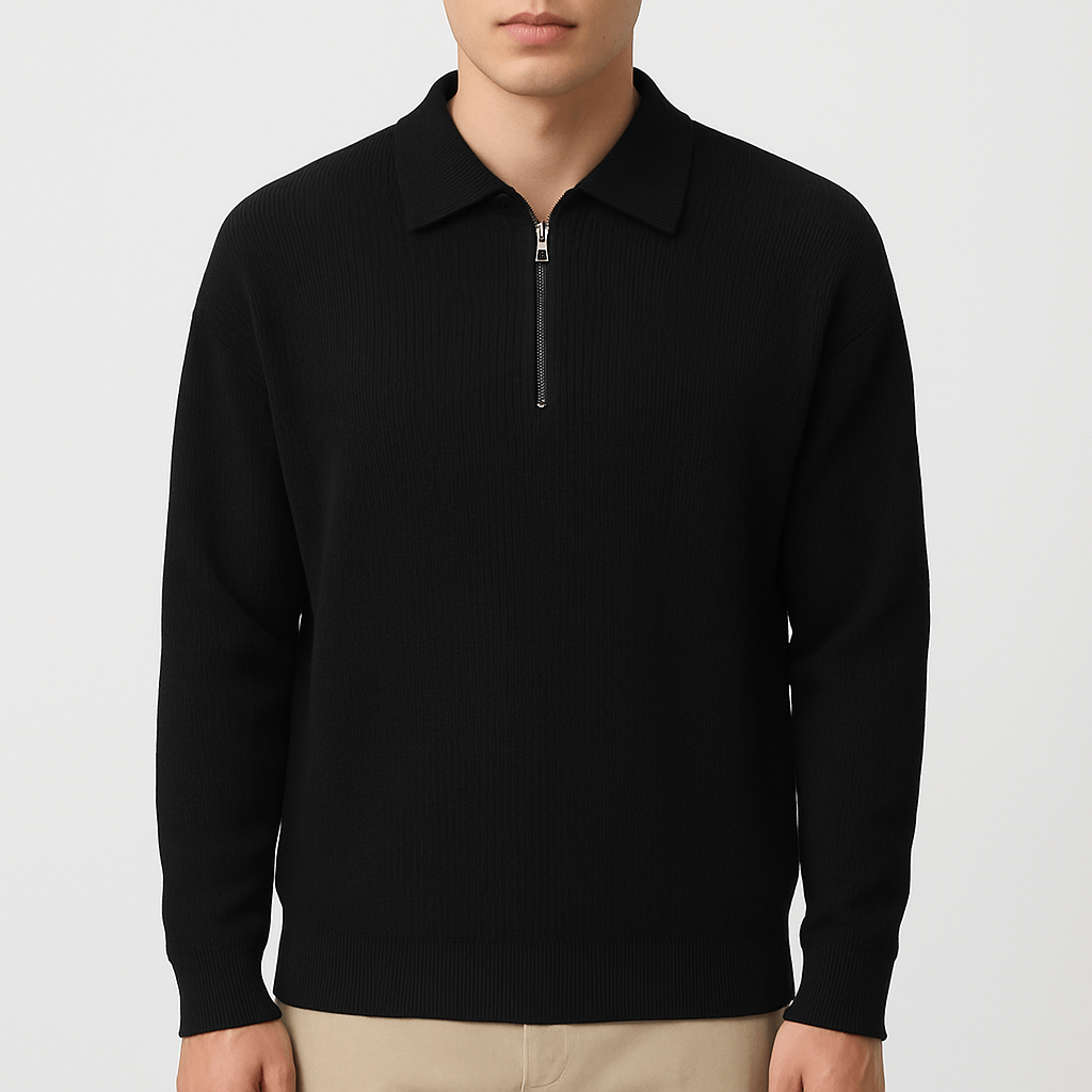 VogeLuxe | Men’s Half Zip Sweatshirt 0