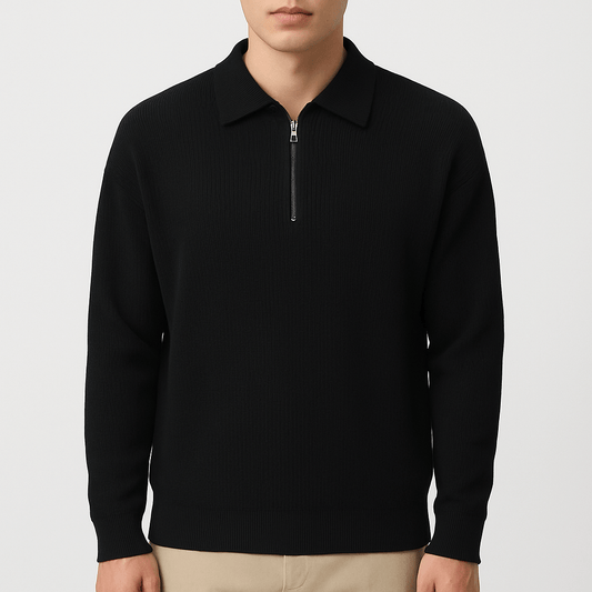 VogeLuxe | Men’s Half Zip Sweatshirt 0