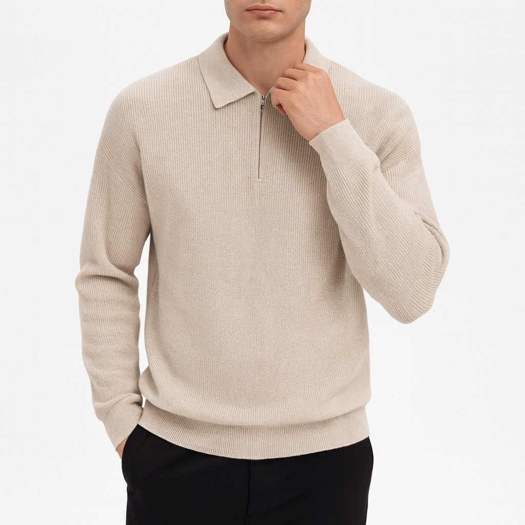 VogeLuxe | Men’s Half Zip Sweatshirt 2