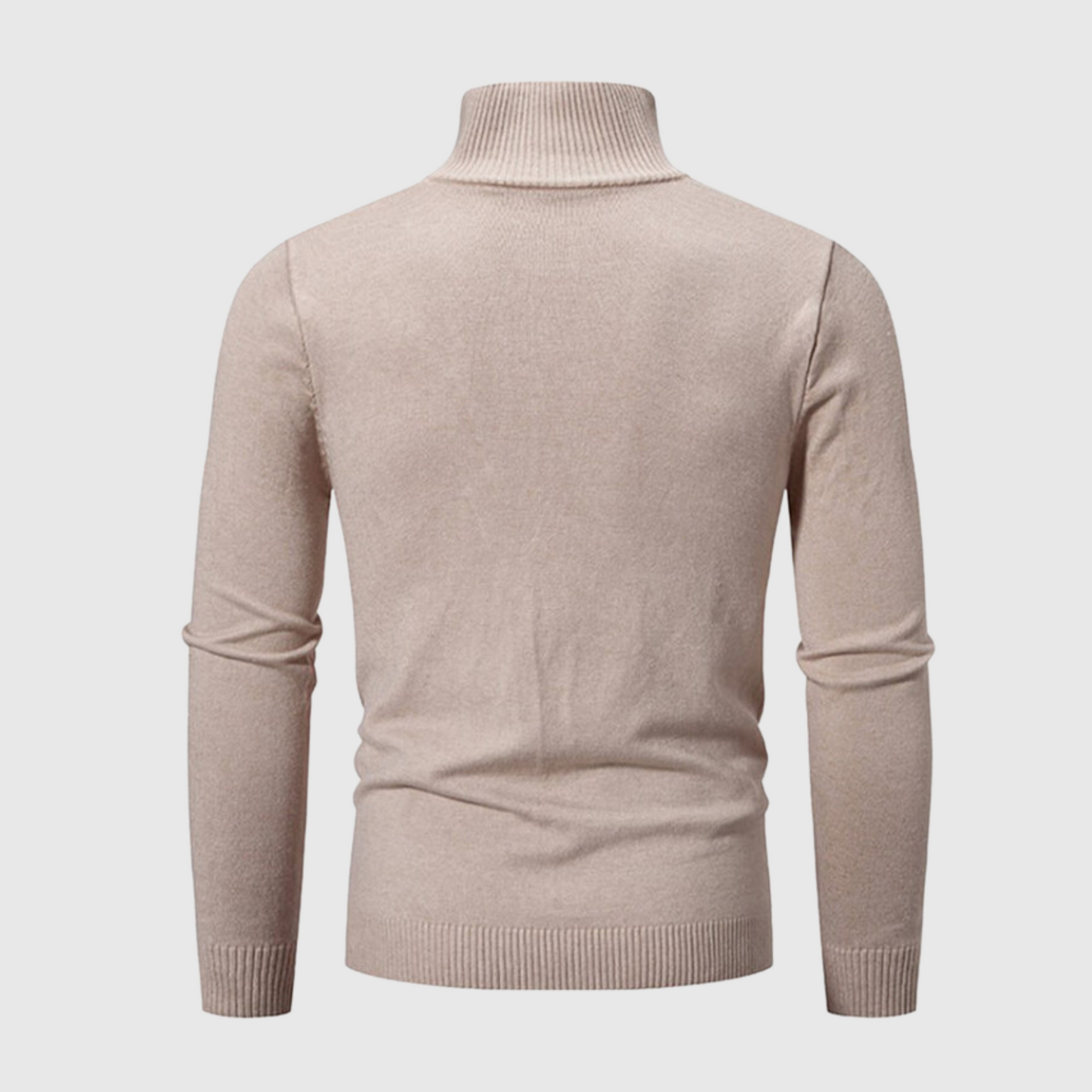 VogeLuxe | Men’s Half Zipper Cotton Knitted Sweater 1