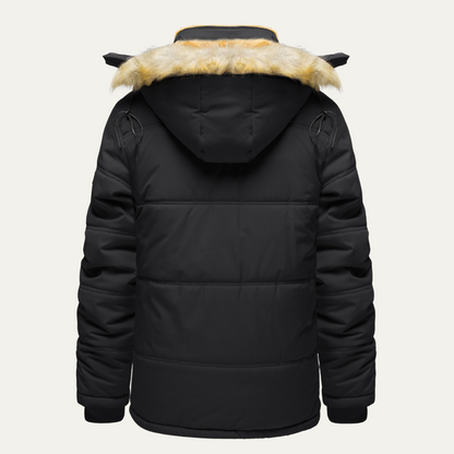 VogeLuxe | Men’s Heavyweight Hooded Sherpa Parka 2