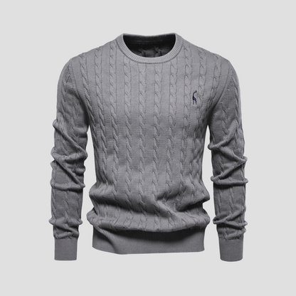 VogeLuxe | Men’s Heritage Cable Knit Sweater 0