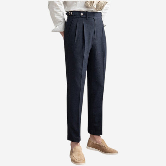 VogeLuxe | Men’s High Waisted Casual Suit Pants 0