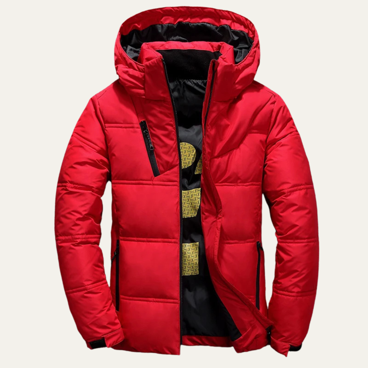 VogeLuxe | Men’s Hooded Quilted Puffer Down Jacket 3
