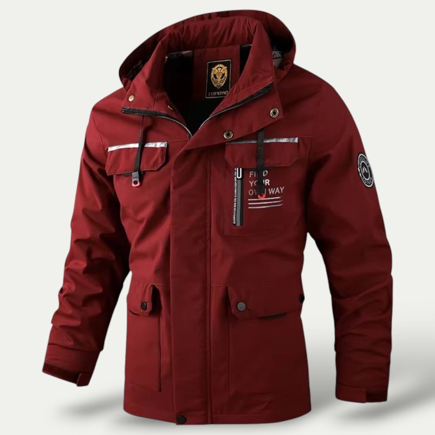 VogeLuxe | Men’s Hooded Utility Parka 2