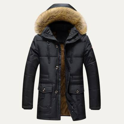 VogeLuxe | Men’s Hooded Winter Parka 5