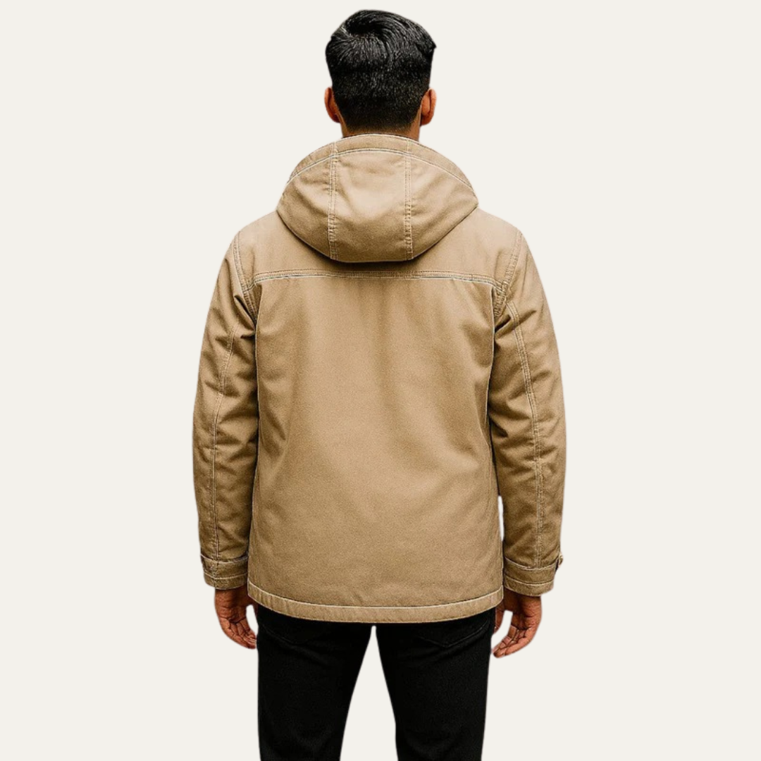 VogeLuxe | Men’s Hooded Winter Utility Parka 6