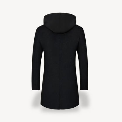 VogeLuxe | Men’s Hybrid Overcoat with Hood 1