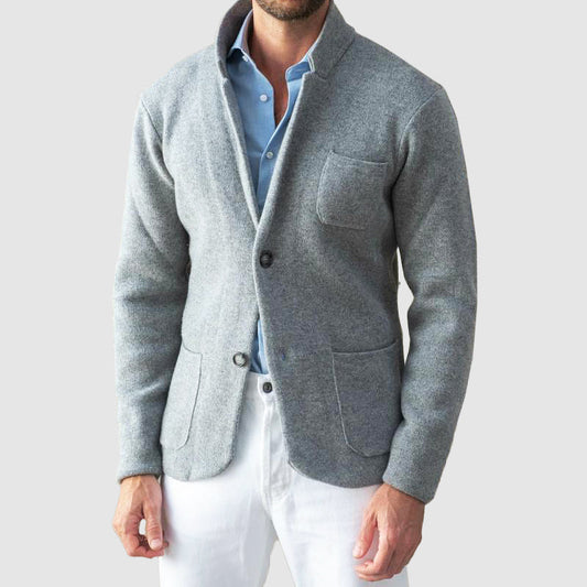 VogeLuxe | Men’s Knit Casual Sport Coat 0