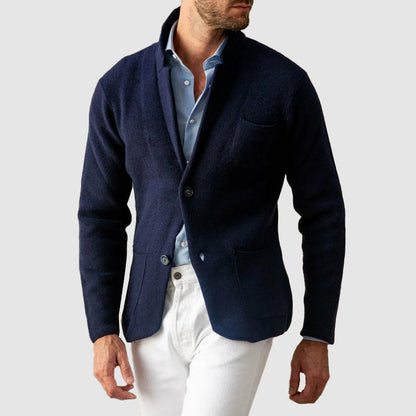 VogeLuxe | Men’s Knit Casual Sport Coat 1