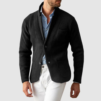 VogeLuxe | Men’s Knit Casual Sport Coat 2