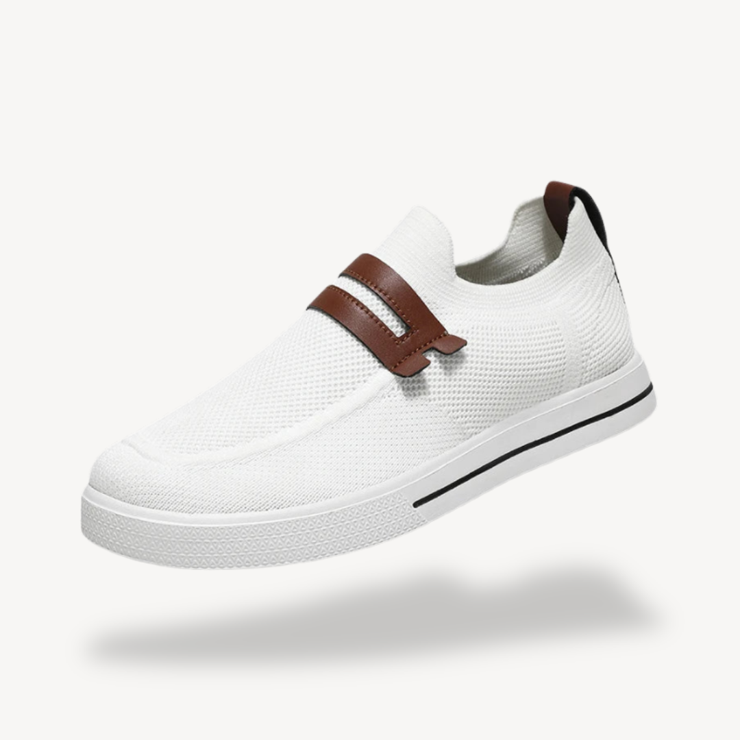 VogeLuxe | Men’s Knit Slip-On Sneakers 2