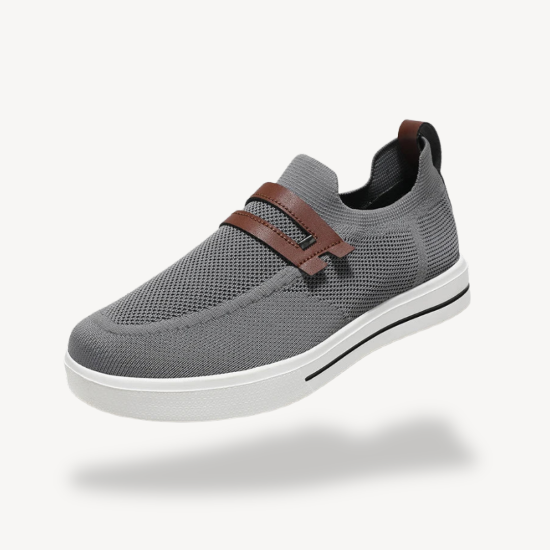 VogeLuxe | Men’s Knit Slip-On Sneakers 5