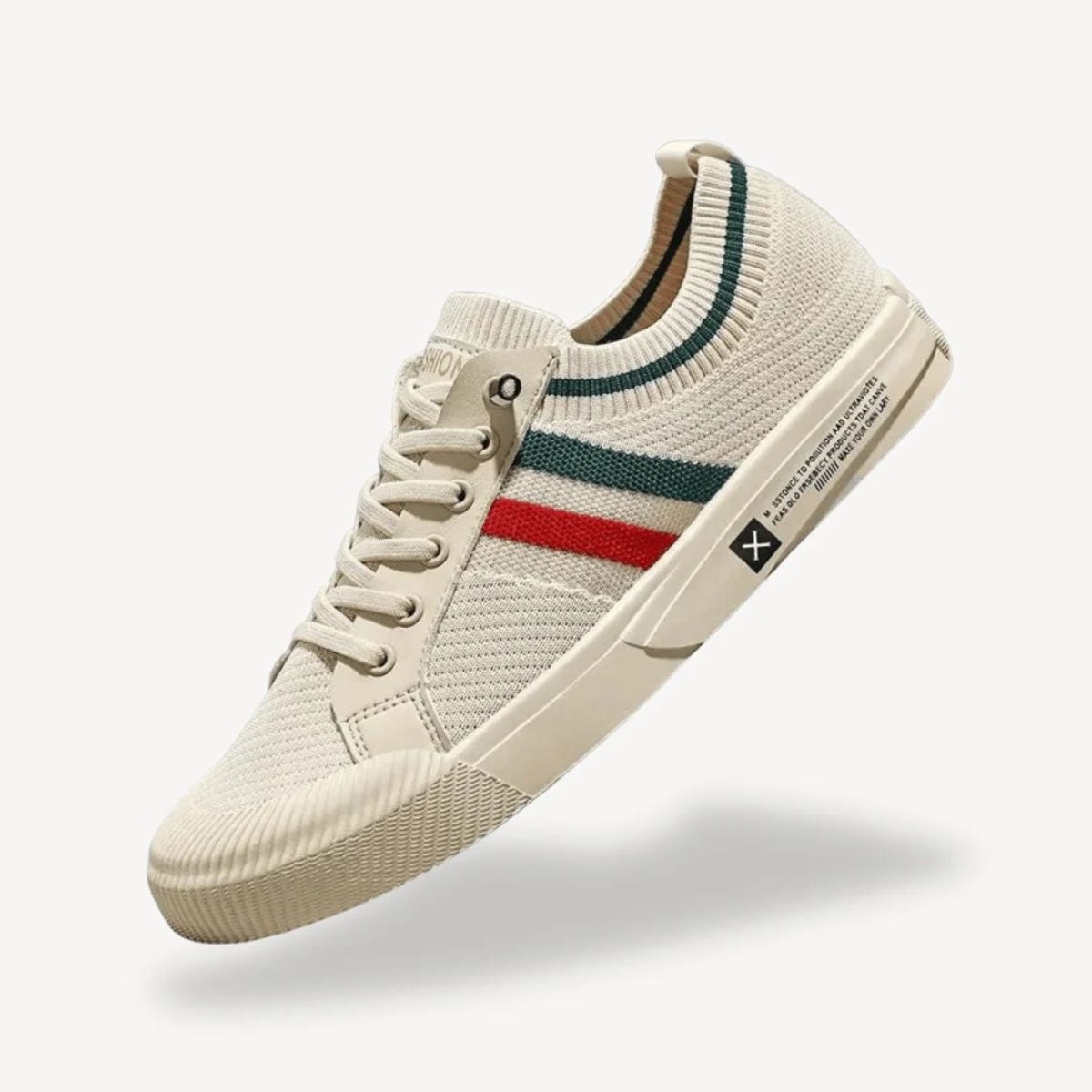 VogeLuxe | Men’s Knit Sneaker with Lace-Up Front 5