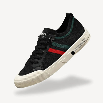 VogeLuxe | Men’s Knit Sneaker with Lace-Up Front 7