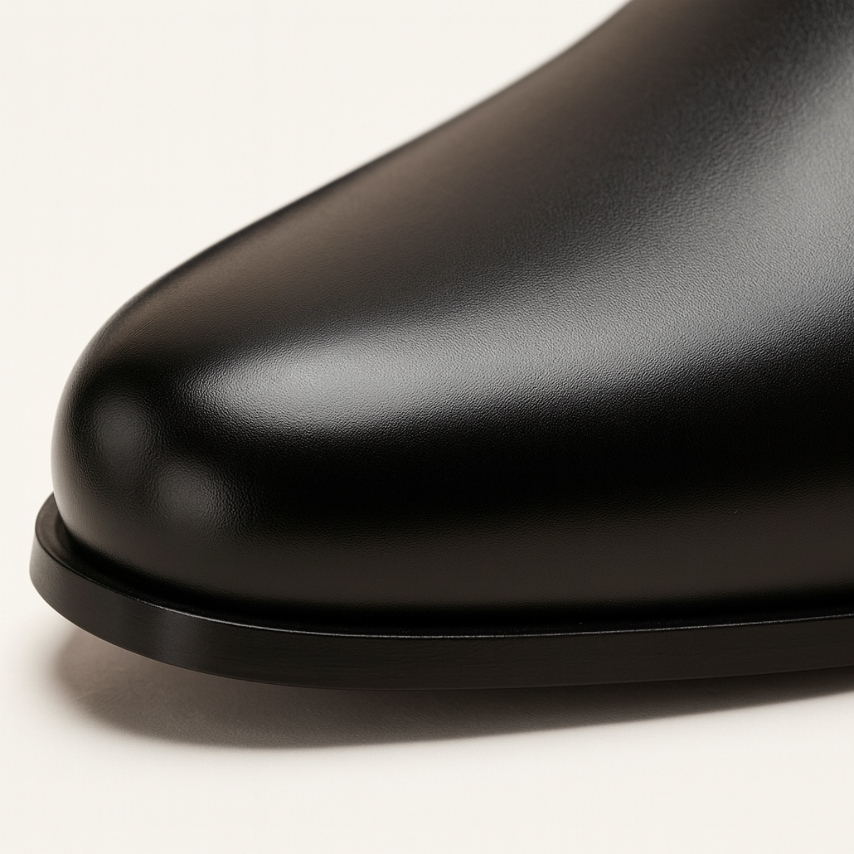 VogeLuxe | Men’s Leather Dress Slip-On Shoe with Decorative Strap 4