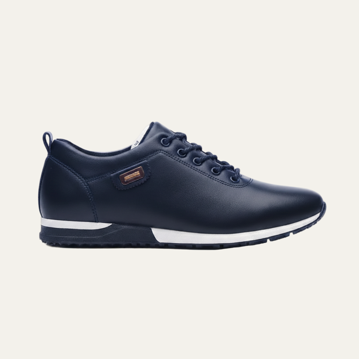VogeLuxe | Men’s Leather Low-Cut Sneakers 0