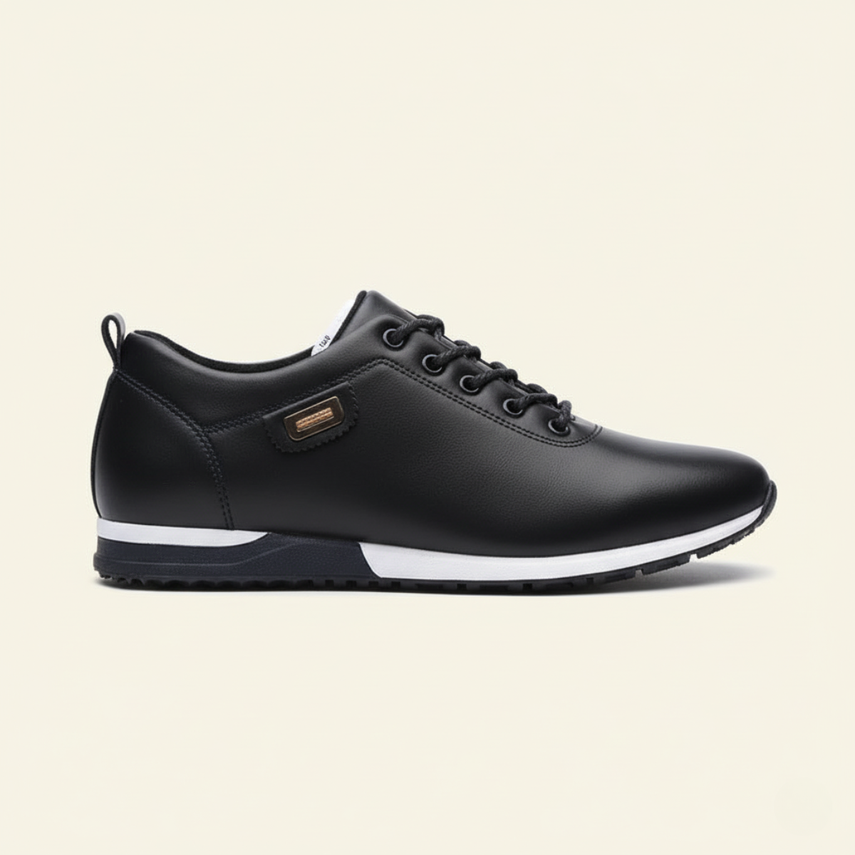 VogeLuxe | Men’s Leather Low-Cut Sneakers 3