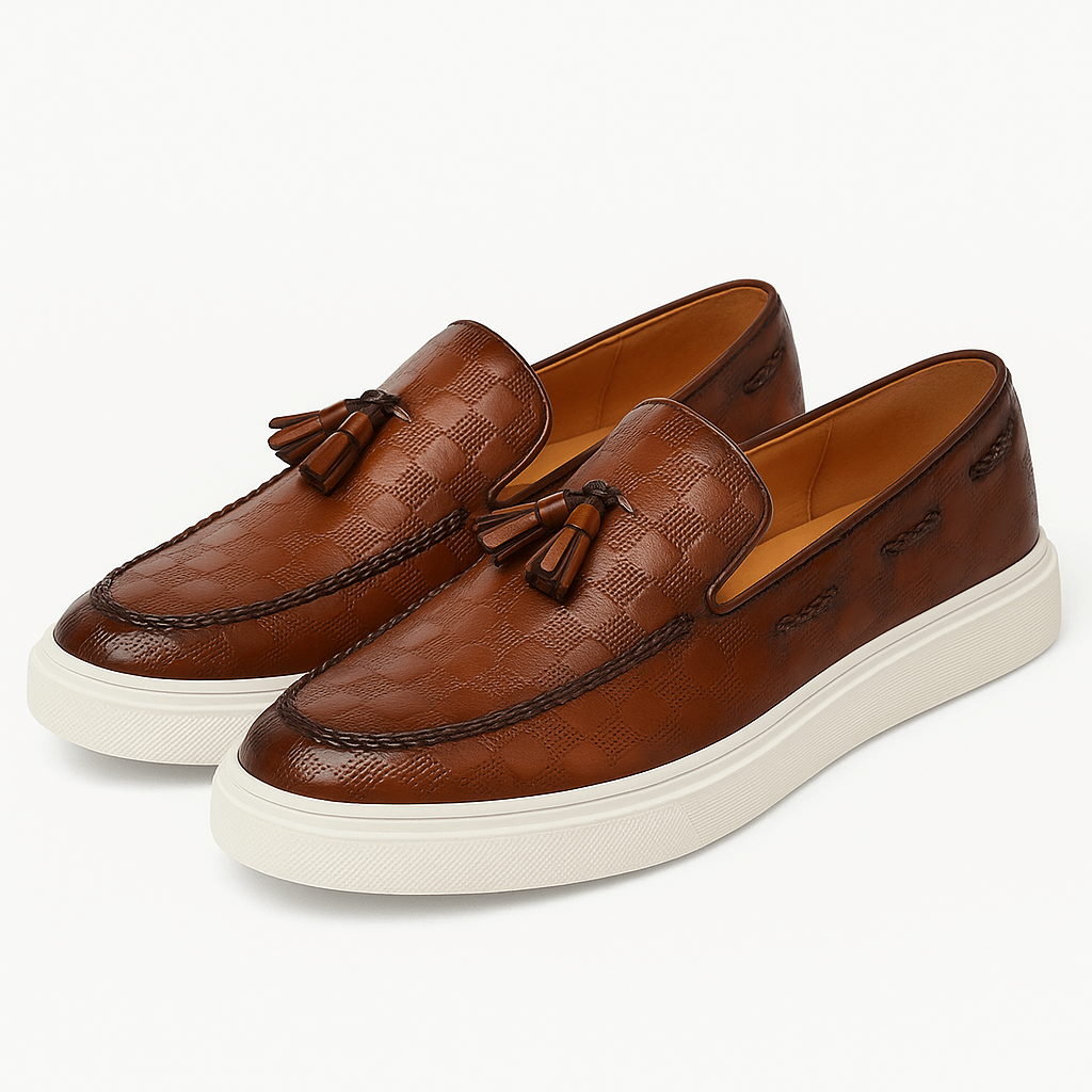 VogeLuxe | Men’s Leather Tassel Casual Shoes 3