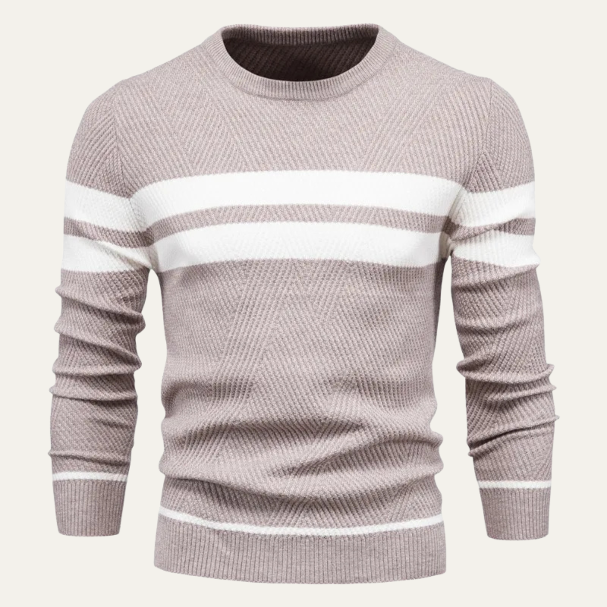 VogeLuxe | Men’s Light Knit Pullover Sweater 1