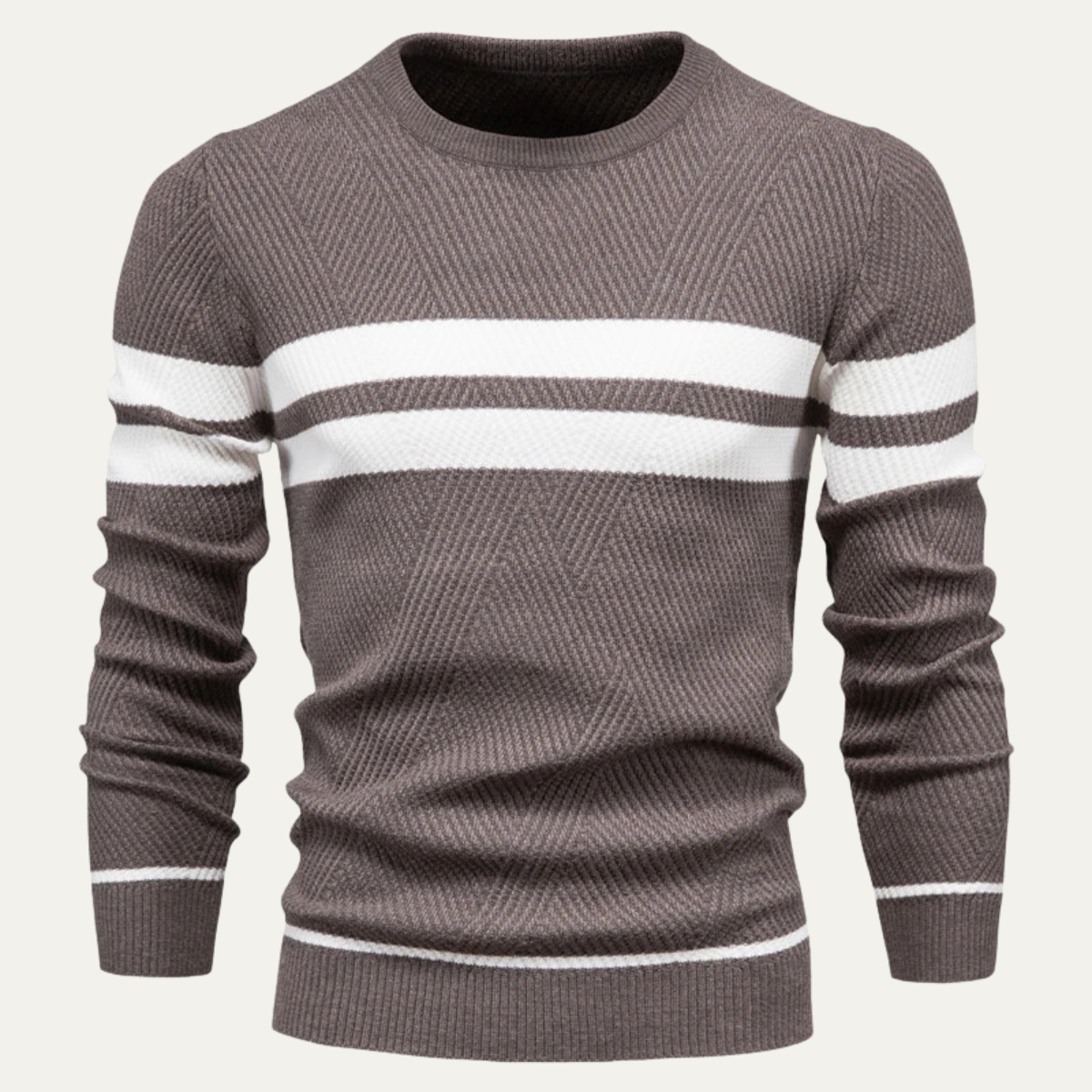 VogeLuxe | Men’s Light Knit Pullover Sweater 2