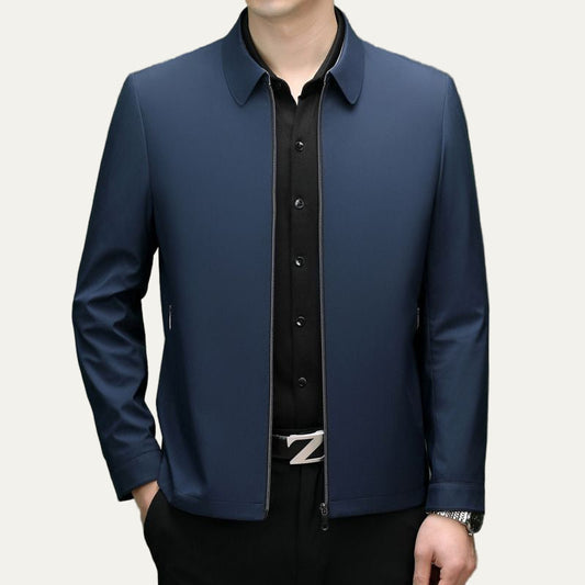 VogeLuxe | Men’s Lightweight Casual Zip Jacket 0