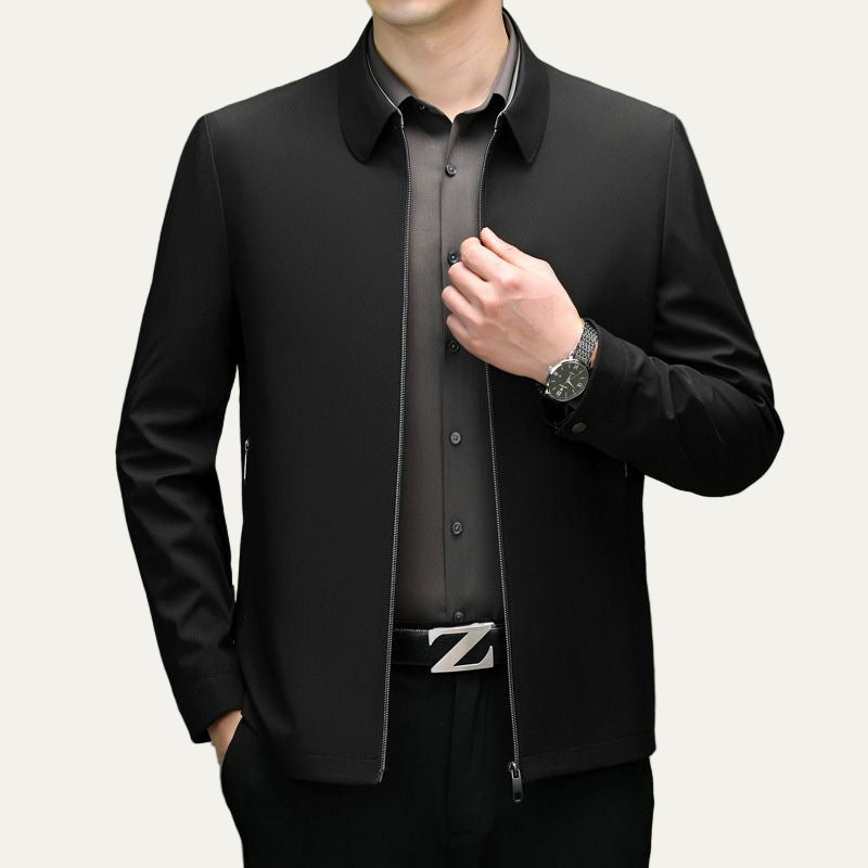 VogeLuxe | Men’s Lightweight Casual Zip Jacket 3