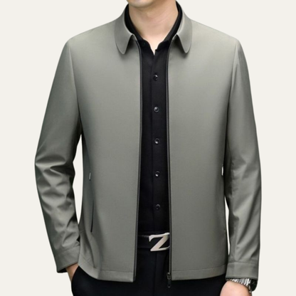 VogeLuxe | Men’s Lightweight Casual Zip Jacket 4