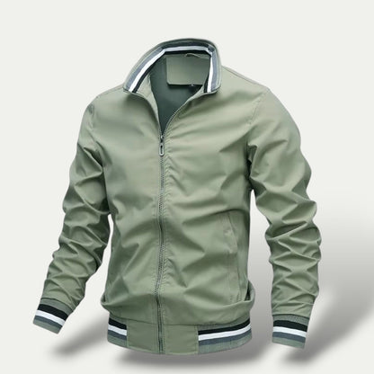 VogeLuxe | Men’s Lightweight Sporty Bomber Jacket 3