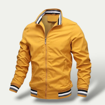 VogeLuxe | Men’s Lightweight Sporty Bomber Jacket 4