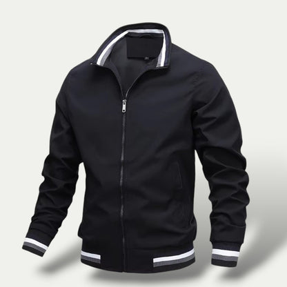 VogeLuxe | Men’s Lightweight Sporty Bomber Jacket 5