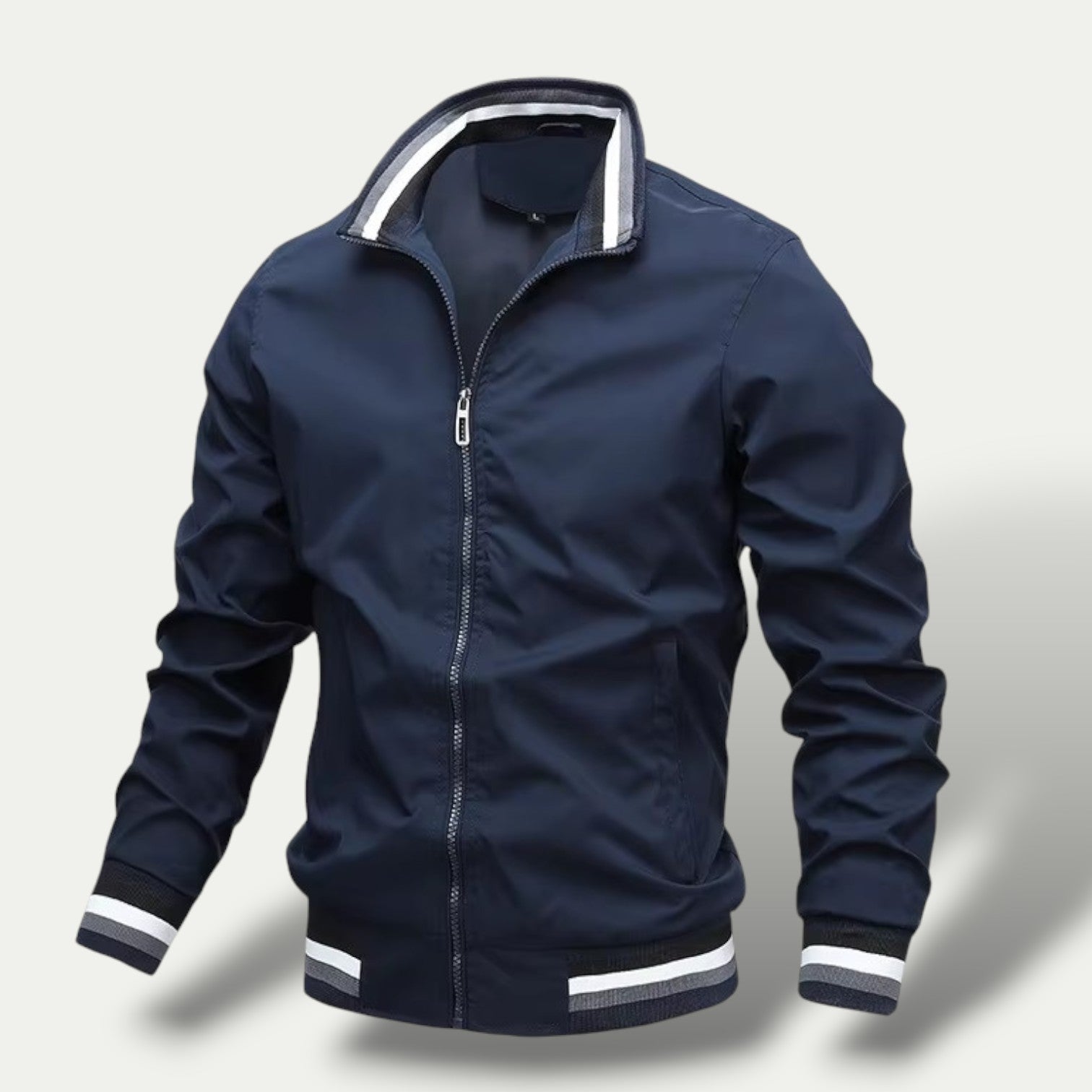 VogeLuxe | Men’s Lightweight Sporty Bomber Jacket 6