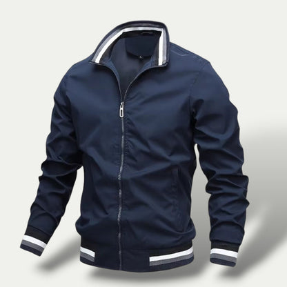 VogeLuxe | Men’s Lightweight Sporty Bomber Jacket 6