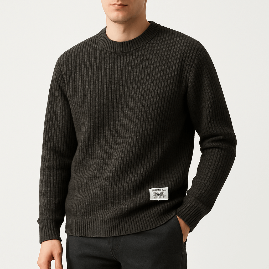 VogeLuxe | Men’s Loose Fit Knit Sweater 1