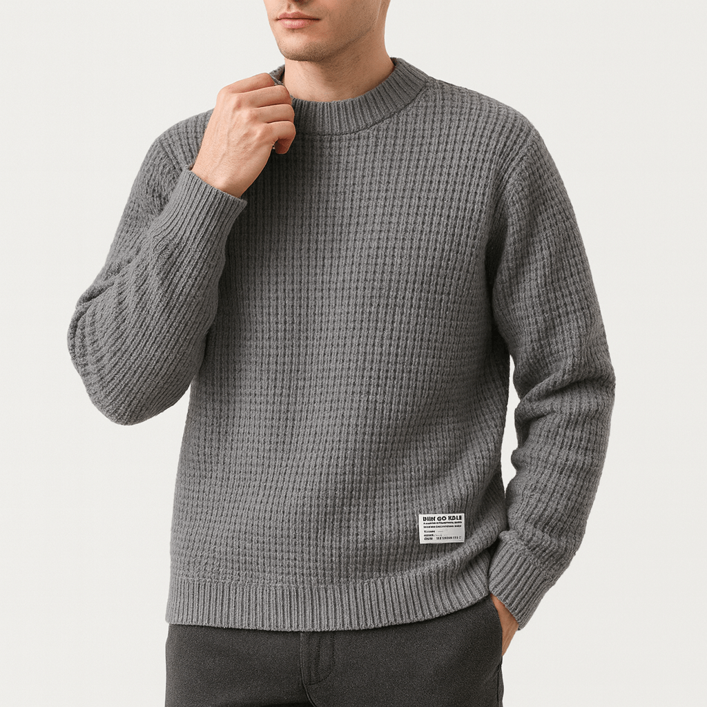 VogeLuxe | Men’s Loose Fit Knit Sweater 3